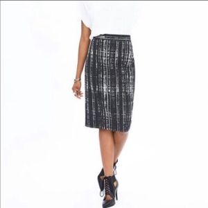 NWT BR Sloan printed pencil skirt size 10